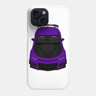 camaro zl1 1le purple Phone Case