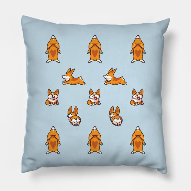 Corgi Pillow by PenguinHouse