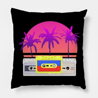 80's vibes Pillow