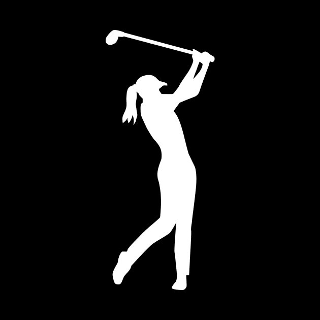 Golf woman by Designzz