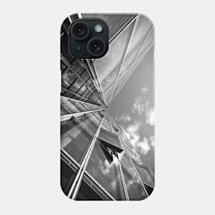 Symmetric glass facade Photography Phone Case