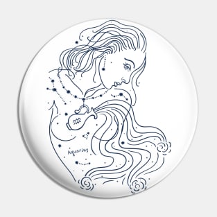 Aquarius Pin