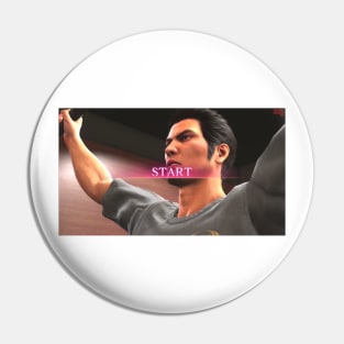 Kiryu Kazuma Yakuza start Pin