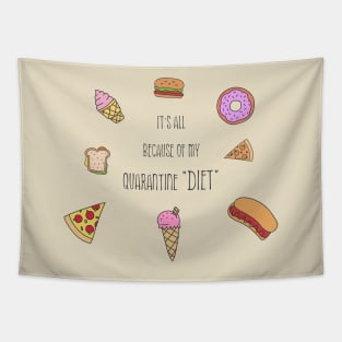 It's all because of my quarantine diet Tapestry