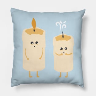 Flirting Candles Pillow