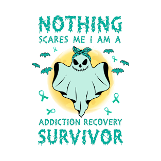 Addiction Recovery Awareness Awareness - boo ghost halloween T-Shirt