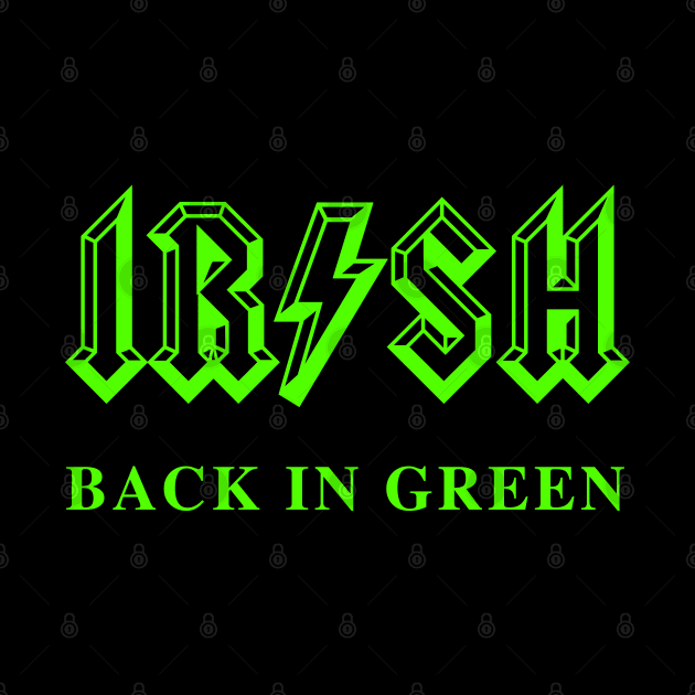 IRISH - Back in Green by Vector Deluxe