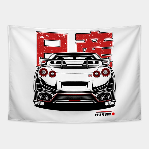 Nissan GTR R35 Tapestry by idrdesign