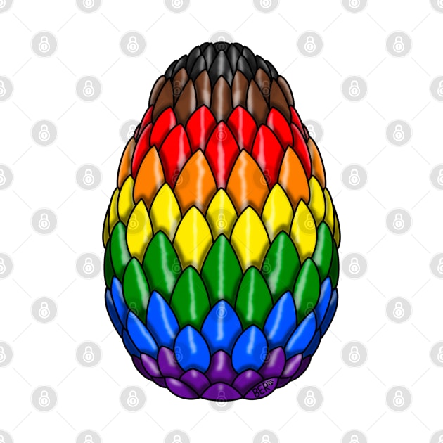 POC Pride Dragon Egg by SentABearToSpace 