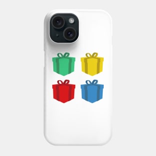 Colorful gift boxes Phone Case
