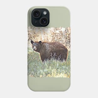 Black Bear No.1 Phone Case