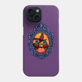 Kitsch Cameo: Read by Three Judgmental Bee Eaters Phone Case