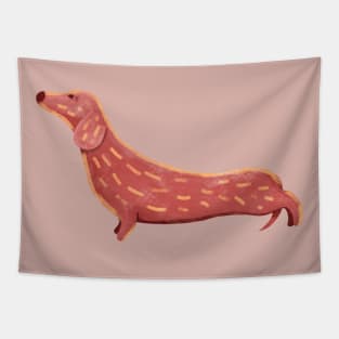 Cute Dachshund Dog Tapestry