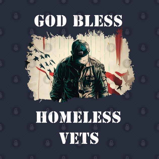 God bless homeless vets by BishBashBosh