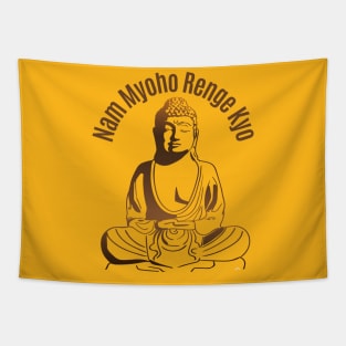 Buddha Nam Myoho Renge Kyo Tapestry