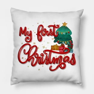 My first Christmas Pillow