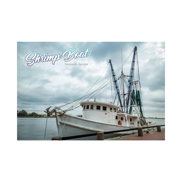 Shrimp Boat in Savannah by Gestalt Imagery