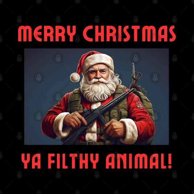 Merry Christmas filthy animal by meltubs76