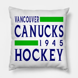 Vancouver Canucks Hockey Classic Pillow