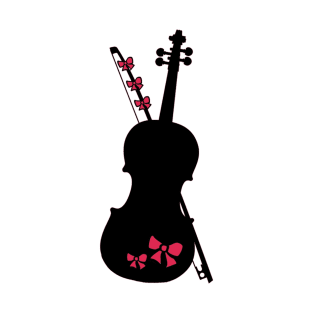 Violin Bow & Hair Bows T-Shirt