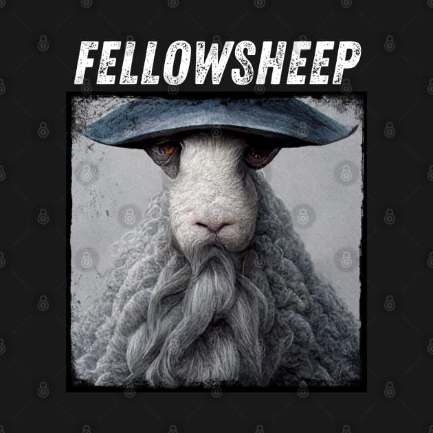 Fellowsheep - Wizard Sheep - Funny by Fenay-Designs