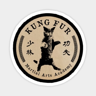 Kung Fur Academy by © Buck Tee Originals Magnet