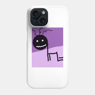 Crawling Baby Stick Figure Phone Case