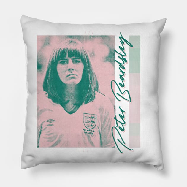 Peter Beardsley  / / Humorous Aesthetic Fan Art Design Pillow by unknown_pleasures