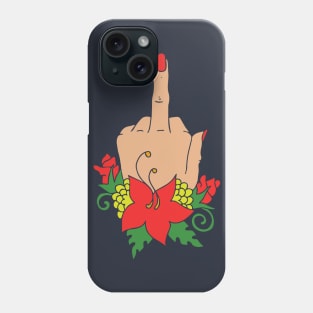 A Lovely Middle Finger Bouquet Phone Case