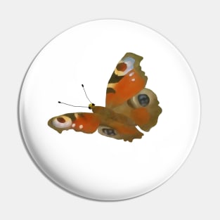 Fliegender Schmetterling Pin