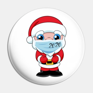 Quarantined Santa Claus 2020, quarantine 2020 face mask for kids, funny quarantined Christmas, new year face mask Pin