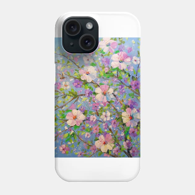 Apple blossom Phone Case by OLHADARCHUKART