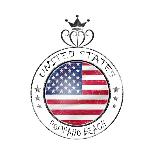 Pompano Beach United States, America Day Pompano Beach TShirt