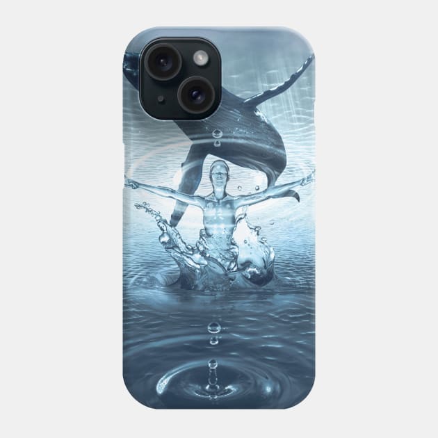 Queen Of Water Phone Case by Nour Abou Harb