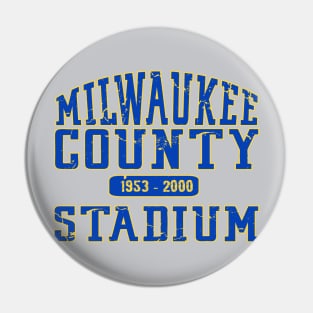 Milwaukee County Stadium Pin