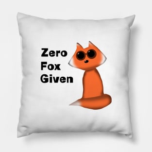 Zero Fox Given Pillow