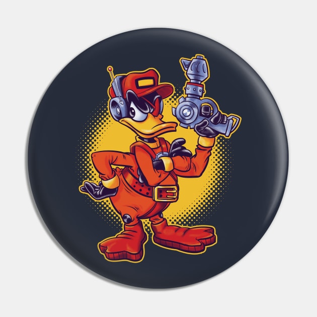 Dead Eye Donald Pin by poopsmoothie