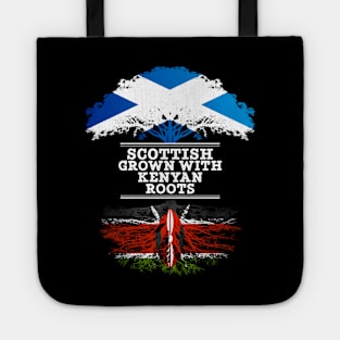 Scottish Grown With Kenyan Roots - Gift for Kenyan With Roots From Kenya Tote