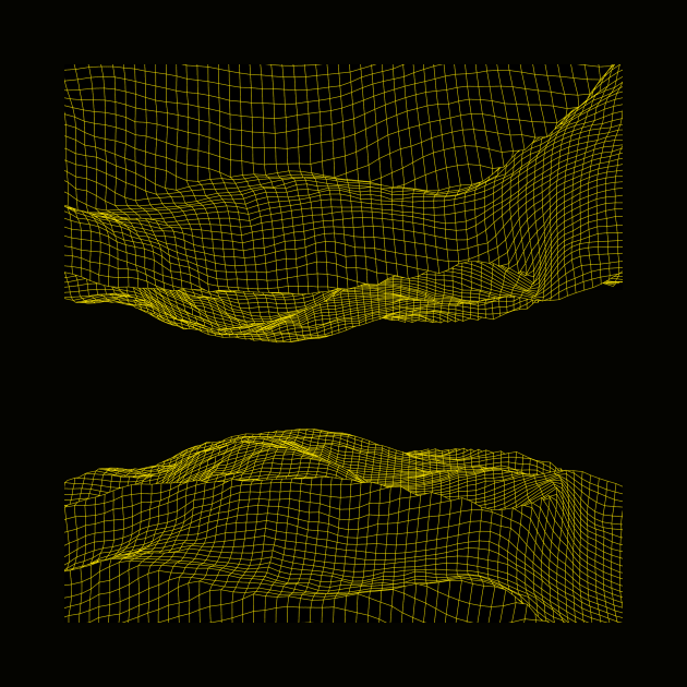 yellow wire grid by stupidpotato1