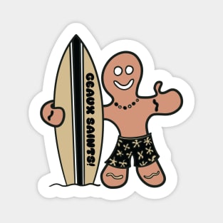 Surfs Up for the New Orleans Saints! Magnet