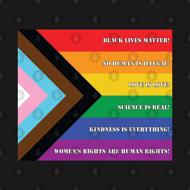 Progress Pride Flag by valentinahramov