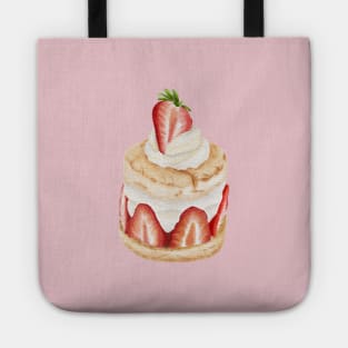 strawberry shortcake, yummy, lovely design Tote