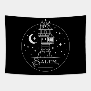 Witch in Salem Tapestry