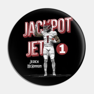 Jerick McKinnon Kansas City Jackpot Pin