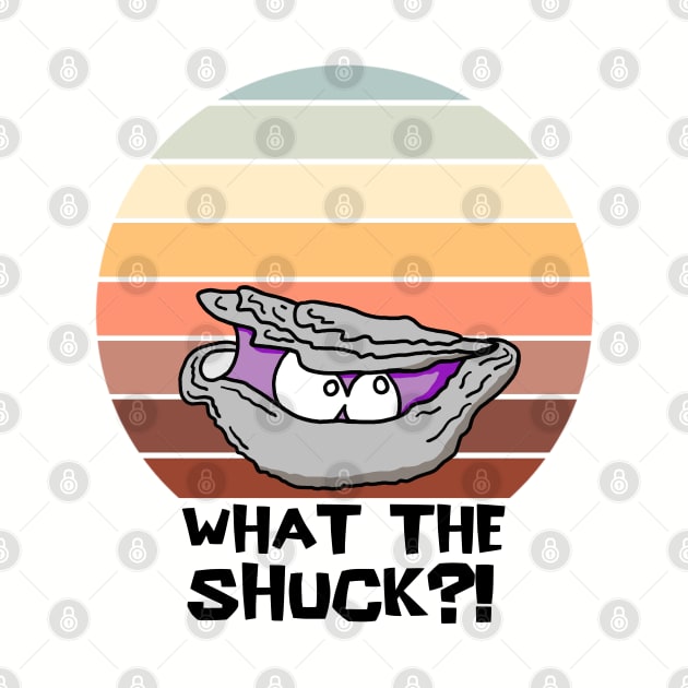 Grumpy Oyster "What the Shuck?!" by SNK Kreatures