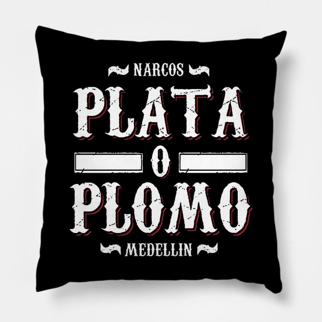 NARCOS Pillow by heledleclair