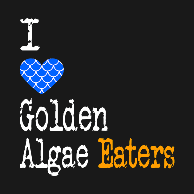 I Heart Golden Algae Eaters | Love Golden Algae Eater Fish - Gyrinocheilus aymonieri by ShunnWii