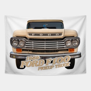 1959 Ford F100 Pickup Truck Tapestry