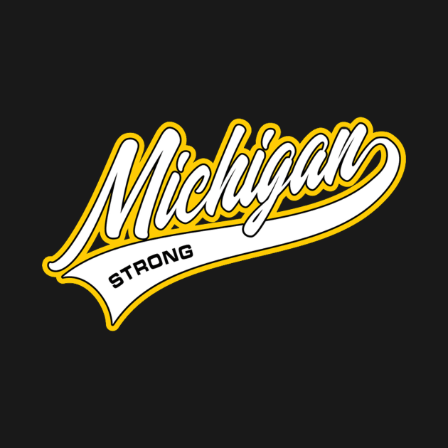 Michigan State Strong by PRINT-LAND