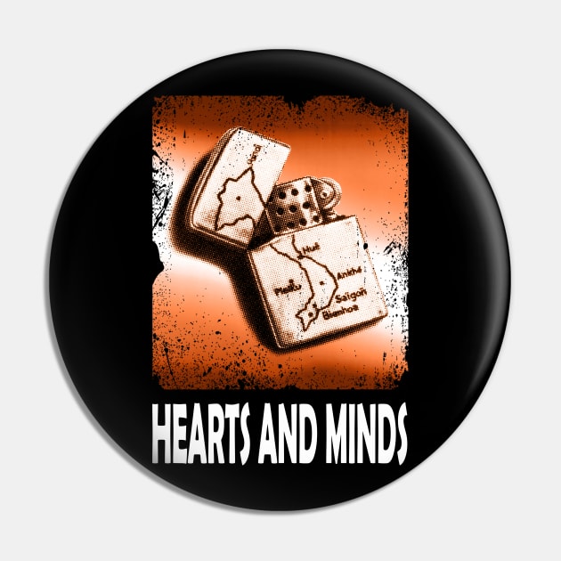 War and Peace and Minds Cinematic Apparel Pin by TheBlingGroupArt